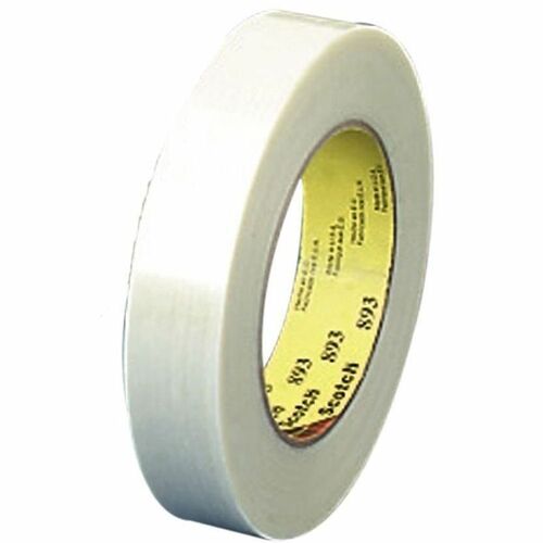 3M  Filament Tape, 3/4"x60Yards, Clear