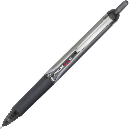 Pilot  Rollerball Pen,Retract.,.5mm,Extra Fine Pnt,BK Barrel/Ink
