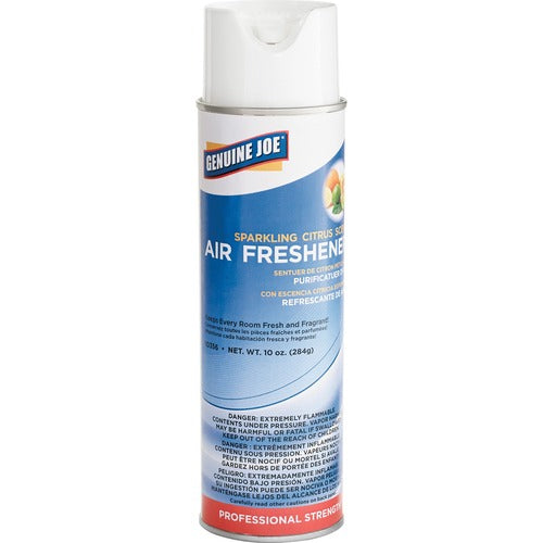 Genuine Joe  Air Freshener, 10oz., Citrus Scent-GJO10356