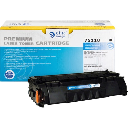 Elite Image  Laser Cartridge, 2500 Page Yield, Black-ELI75110