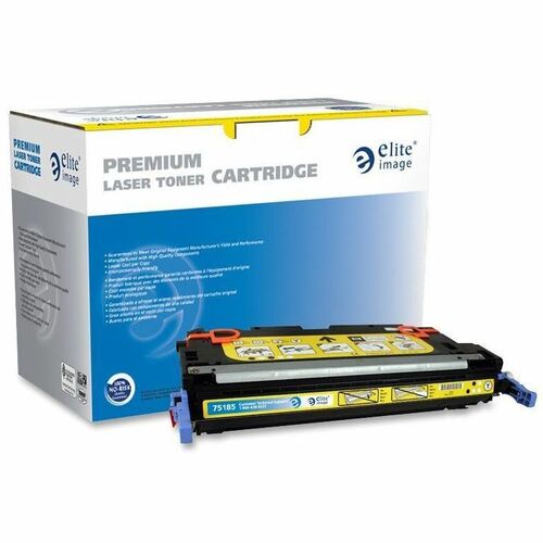 Elite Image  Laser Cartridge, 6000 Page Yield, Yellow-ELI75185