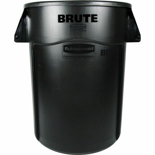 Rubbermaid Commercial Products  Waste Container, Brute, w/Handles, 44 Gallon, Black