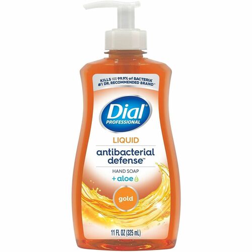 Dial Corporation  Hand Soap,Liquid,Antibacterial,7.5 oz Pump,Gold