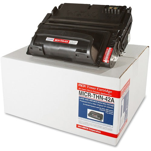 MicroMICR CORP  MICR Toner Cartridge, f/ HP LJ 4240/4350, 10000 Yield, BK