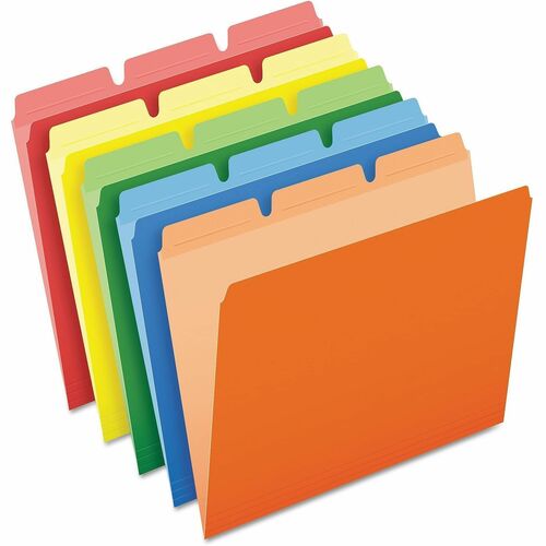 Pendaflex  Ready-Tab File Folders,3 Tab Position,Letter,50/BX,Assorted
