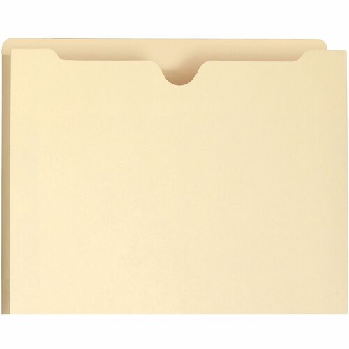 Smead  File Jackets, 1" Exp, Letter, 11-3/4"x9-1/2", 50/BX, Manila