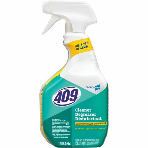 Clorox Company  Cleaner/Degreaser/Disinfect, Trigger Spray, 32 oz, 12/CT