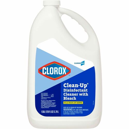 Clorox Company  Disinfectant Cleaner Refill, w/Bleach, 128oz