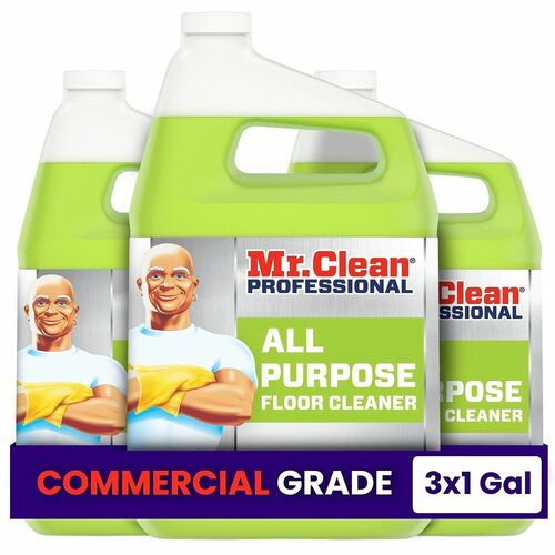 Procter & Gamble Commercial  Floor Cleaner, f/Auto Floor Machines, 1 Gallon, 3/CT
