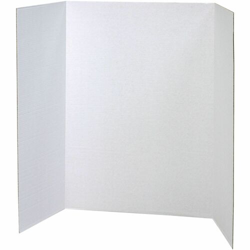 Pacon  Single Walled Presentation Board,48"x36",4/CT,White