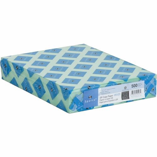 Sparco  Premium Copy Paper, 20lb, 8-1/2"x11", 10 RM/CT, Green