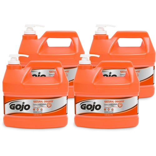 Gojo  Hand Cleaner, w/Pumice Particles/Lotion, Citrus, 1 Gal, 4/CT-GOJ095504CT