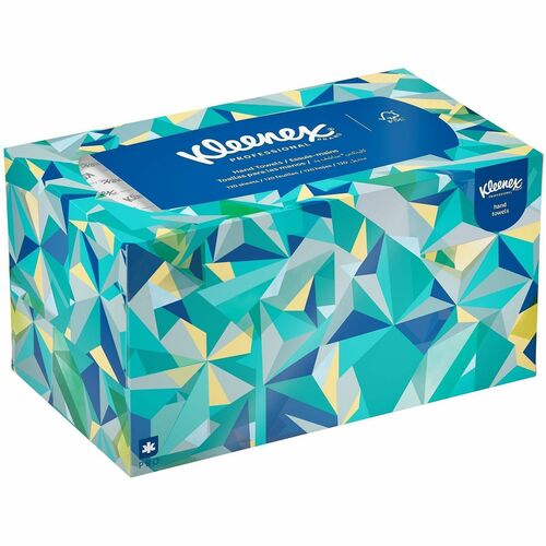 Kimberly-Clark Professional  Hand Towels, w/Pop-up Box, 120/BX, White