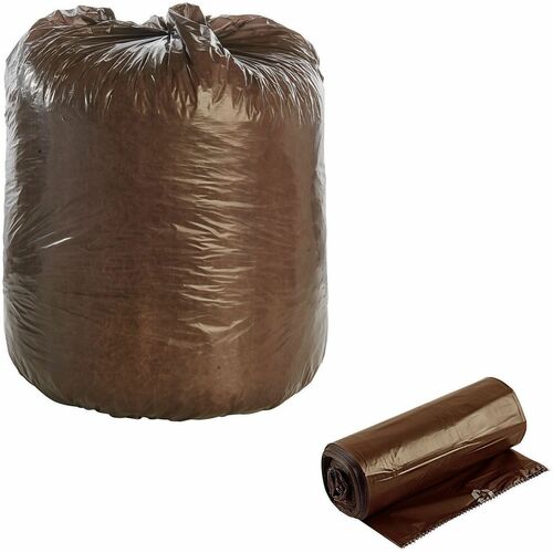 Stout  Trash Bags,39 Gal,1.10 ml,33"x44",40/CT,Brown