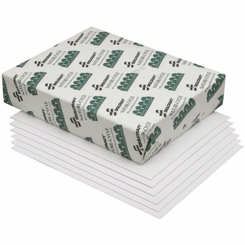 SKILCRAFT  Copy Paper, 92 Bright, 8-1/2"x11", 10RM/BX, White