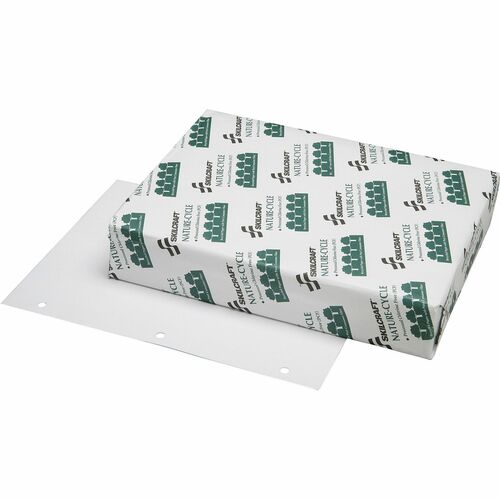 SKILCRAFT  Copy Paper,3H Punched,8-1/2"x11",5000 Sheets/Ream,10/BX,WE