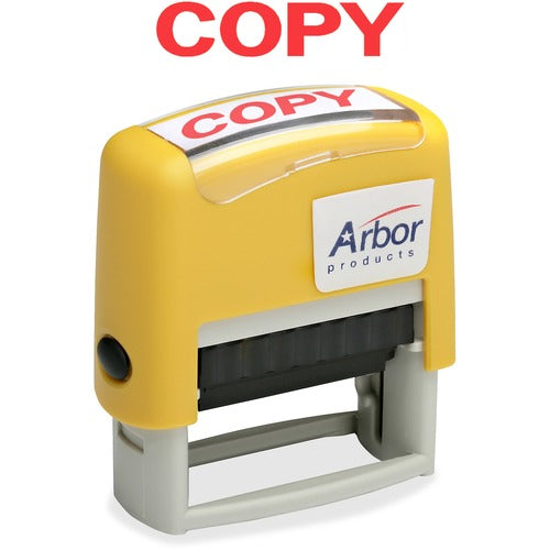 SKILCRAFT  Pre-inked Message Stamp,"COPY",Impression 1/2"x1-5/8",Red