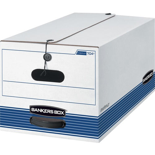 Fellowes  Storage Boxes,String/Button,Ltr,500 lb,12"x24"x10",4/CT,WE-FEL0070403