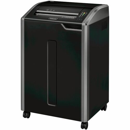 Fellowes  Cross-Cut Shredder, 28 Sht Cap., 25"x20"x37-1/4", Gray-FEL38485