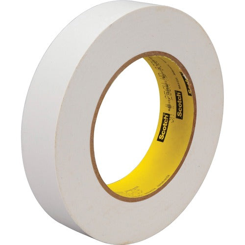 3M  Flatback Tape, 1"x60 Yards, 3" Core, White