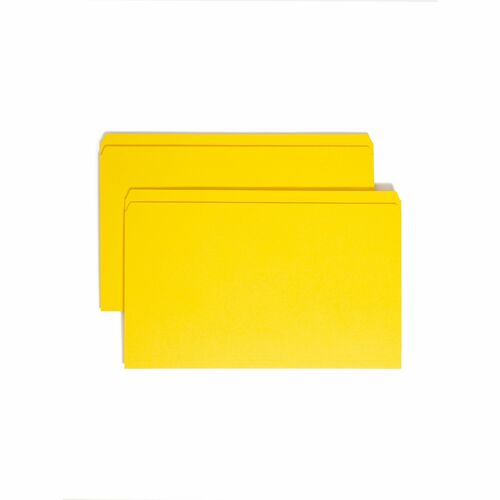 Smead  Folders,Straight Cut,11pt,3-/4" Exp,14-5/8"x9-1/2",100/BX,YW