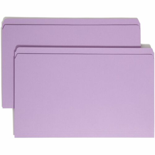 Smead  Folders,Straight Cut,11pt,3-/4" Exp,14-5/8"x9-1/2",100/BX,LV