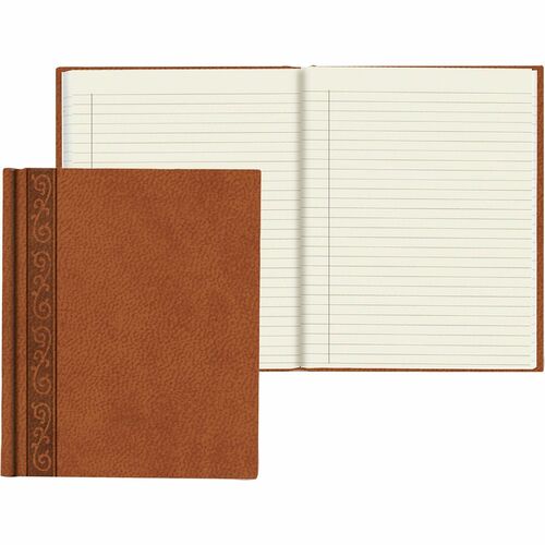 Rediform  DaVinci Exec Journal,Ruled w/Margin,144 Pages,9-1/4"x7-1/4"