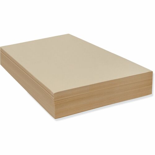 Pacon  Drawing Paper, Heavyweight, 18"x24", 500 Sht/RM, Manila