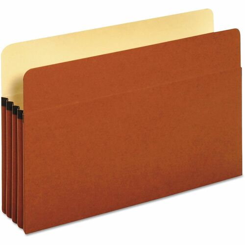 Universal  Redrope Expanding File Pockets, 3.5" Expansion, Legal Size, Redrope, 25/Box