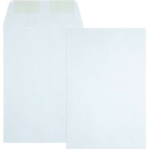 Quality Park  Catalog Envelope, Plain, 24 lb., 6"x9", 500/BX, White Wove