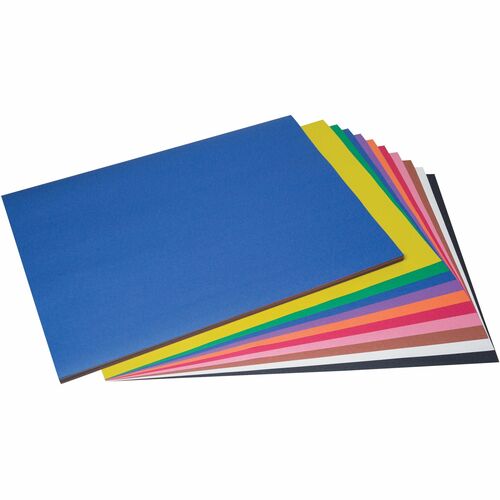 Pacon  Construction Paper, 18"x24", 50/PK, Asst