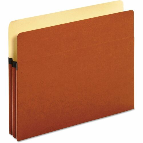 Universal  Redrope Expanding File Pockets, 1.75" Expansion, Letter Size, Redrope, 25/Box