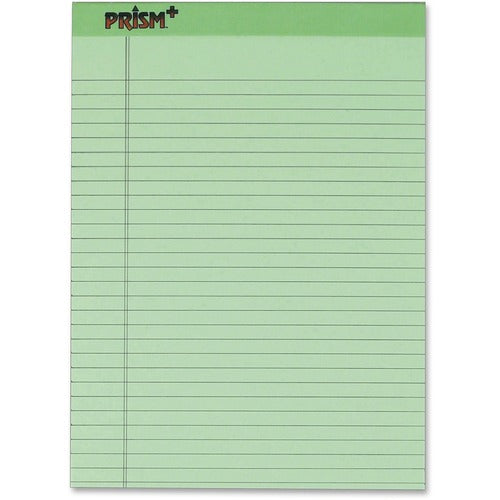 Tops  Writing Pad, Legal Rule, 50 sheets, Green