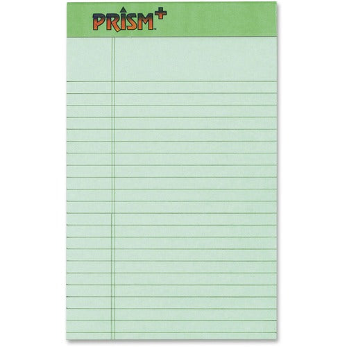 Tops  Paper Pad, Jr. Legal Ruled, 5"x8", 12/PK, Green