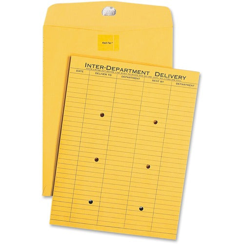 Quality Park  Inter-Departmental Envelope, 10"x13", 100/BX, Kraft
