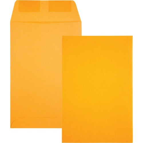 Quality Park  Catalog Envelope, Plain, 28Lb, 6"x9", 500/BX, Kraft