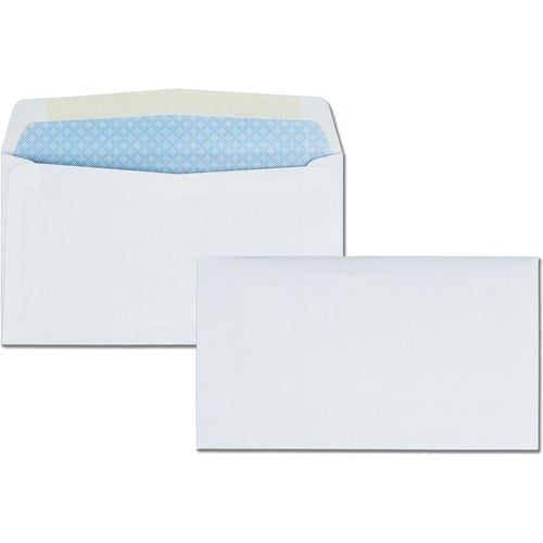 Quality Park  Security Envelopes,No.6-3/4, 3-5/8"x6-1/2",Regular,500/BX,WE