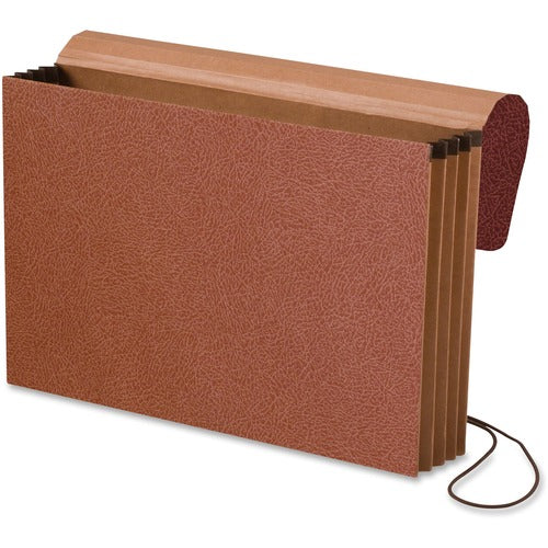 Pendaflex  Expansion Wallet,w/Flap,3-1/2" Exp,10"x15",Red Fiber