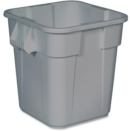 Rubbermaid Commercial Products  Brute Container, 28 Gal, 22-1/2"x21-1/2"x22-1/2", GY