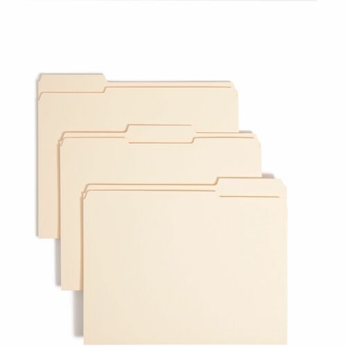 Smead  Folder, 14 Part, Letter, 1/3 Cut Tabs, 100/BX, Manila