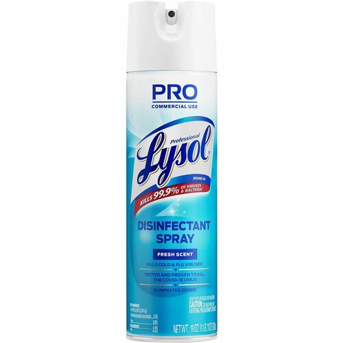 Reckitt Benckiser  Disinfectant Spray, Lysol, Fresh Scent, 19 oz.