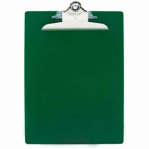 Saunders  Antibacterial Clipboard,w/ Hanging Hole,1" Cap.,Green