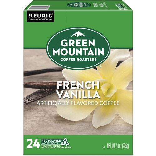 Green Mountain  Coffee,French Vanilla,K-Cup,24/BX-GMT6732