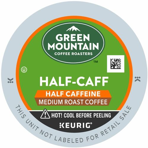 Green Mountain  Coffee,Half-Caff,Medium Roast,K-Cup,24/BX-GMT6999
