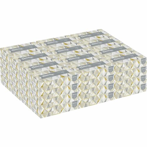 Kimberly-Clark Professional  Facial Tissue, 8-2/5"x8-3/5", 125/BX, 48BX/CT, White