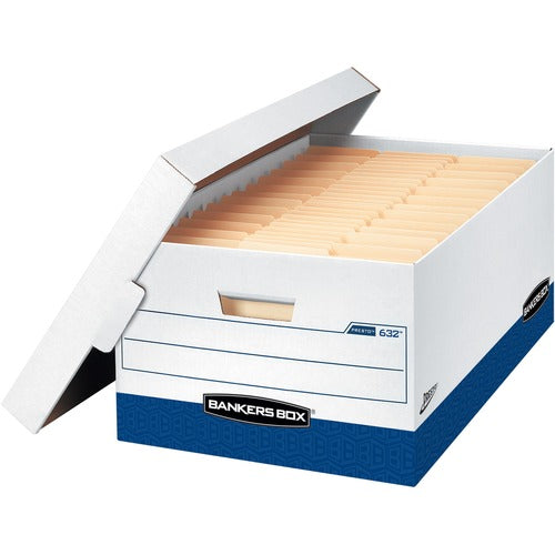 Fellowes  Storage Box,w/Locking Lid,15"x24"x10",12/CT,WE/BE-FEL0063201