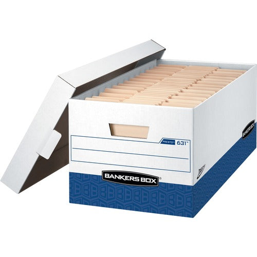 Fellowes  Storage Box,w/Locking Lid,12"x24"x10",12/CT,WE/BE-FEL0063101