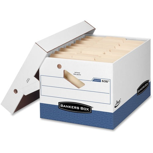Fellowes  Storage Box,w/Locking Lid,12"x15"x10",12/CT,WE/BE-FEL0063601