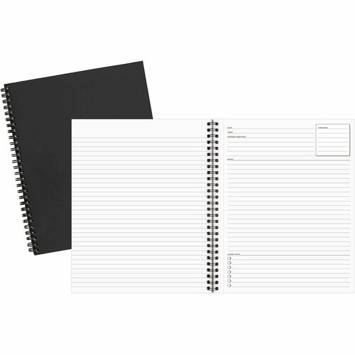 Mead  Notebook,College-Ruled,1 Subject,80 Shts,8-1/4"x11",GY