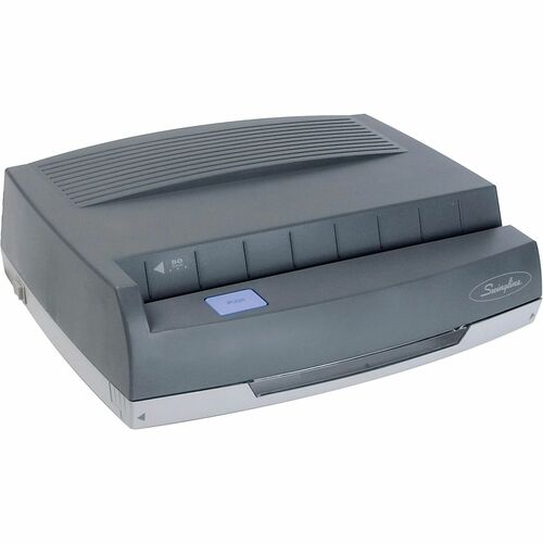 Swingline  Electric Punch,3-hole,Med Duty,50 Sht,13"x10-5/8"x4",GY